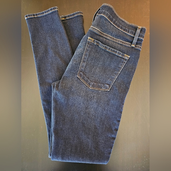 Frame Denim Women's Skinny Jeans - Dark Blue - Picture 4 of 9